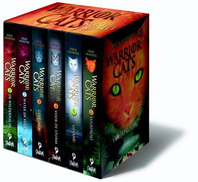 Cadeaubox warrior cats - 6 delen van serie 1 (Paperback)