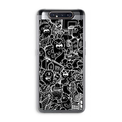 Vexx Black City : Samsung Galaxy A80 Transparant Hoesje