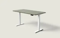 Desktronic HomeOne bureau Wit / Olijfgroen / 160x80 cm