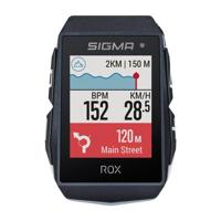 SIGMA fietscomputer rox 11.1 evo gps hr top mount set wit