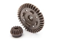 Traxxas - Ring gear, differential/ pinion gear, differential (rear)(TRX-8977) - thumbnail