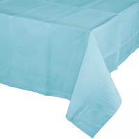 Party/verjaardag Tafelkleed - blauw - 274 x 137 cm - tafellaken van papier