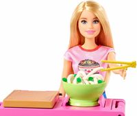 Mattel Noodle Bar Speelset en pop - thumbnail