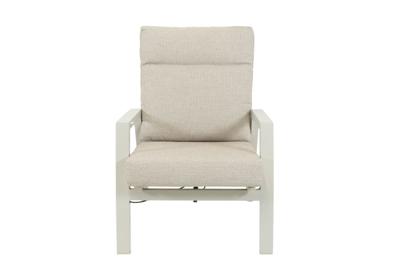 Qopps Exome lounge tuinstoel gasveer verstelbaar latte light