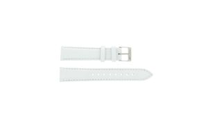 Esprit horlogeband ES102952 / White Leder Wit 18mm + wit stiksel