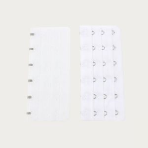 Op en Top Zwanger bh / Corset Verlenger 6 Haaks Wit (per stuk)