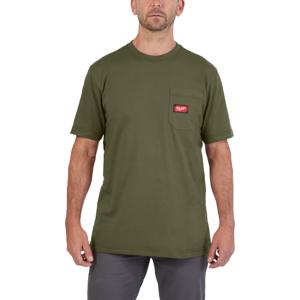 Milwaukee WT SS GN XL T-shirt Work short sleeve green XL - 4932493021