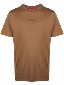 424 t-shirt à logo - Marron