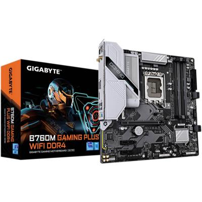 Gigabyte B760M G P WIFI DDR4 Moederbord Socket Intel LGA 1700 Vormfactor Micro-ATX Moederbord chipset Intel® B760
