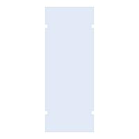 BRAUER Wand 90 helder glas tweezijdige uitsparingen