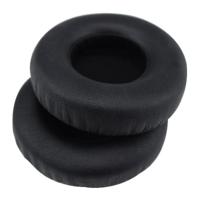 Voor JBL Synchros E30 hoofdtelefoon imitatieleer + Foam zachte oortelefoon beschermende cover earmuffs één paar (zwart)