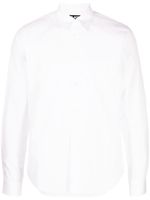 Black Comme Des Garçons chemise en coton à détails de coutures - Blanc