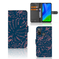 Huawei P Smart 2020 Hoesje Palm Leaves