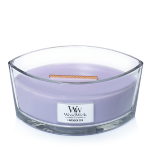 WoodWick lavender spa ellipse candle