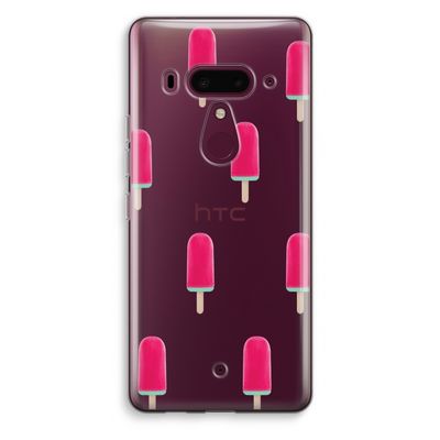 Waterijsje: HTC U12+ Transparant Hoesje