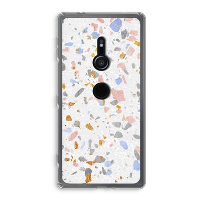 Terrazzo N°8: Sony Xperia XZ2 Transparant Hoesje