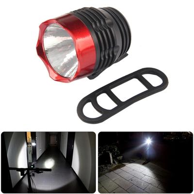 Fietsen Q5 LED 3 modi voor licht koplamp koplamp zaklamp waterdicht voor Mountain racefiets (zwart rood)