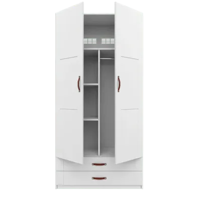 Lifetime kledingkast 100 cm met kastindeling en 2 laden