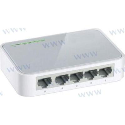 ANTENAS TV SATELITE GLOITSW001 - 5-PORT 10/100MBPS DESKTOP SWITCH
