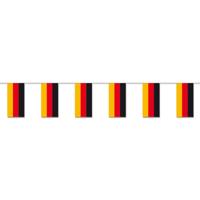 Slinger Duitsland - 4 meter - papier - Duitse vlaggetjes feestslinger - supporter decoratie Slinger Duitsland - 4 meter - papier - Duitse vlaggetjes feestslinger - supporter decoratie