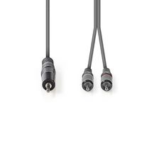 Nedis COTH22200GY30 audio kabel 3 m 3.5mm 2 x RCA Grijs - thumbnail