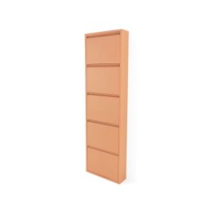 Schoenenkast Oscar-5 Terracotta