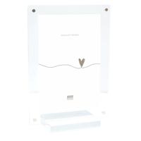 Deknudt Magnetische en transparante fotokader 6mm dik met voet 10x15 S58SC1