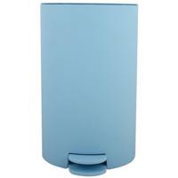 MSV kleine badkamer|toilet pedaalemmer - lichtblauw - 3L - 15 x 27cm