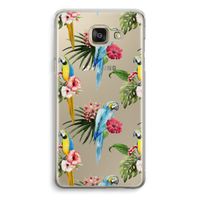 Kleurrijke papegaaien: Samsung Galaxy A5 (2016) Transparant Hoesje