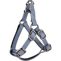 Hondentuig Delu Blauw 35 - 50 cm x 15 mm Flamingo Blauw - thumbnail