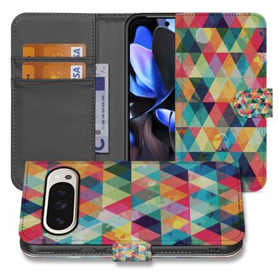 Geruit Google Pixel 10 | 10 Pro | Telefoonhoesje | Portemonnee hoesje