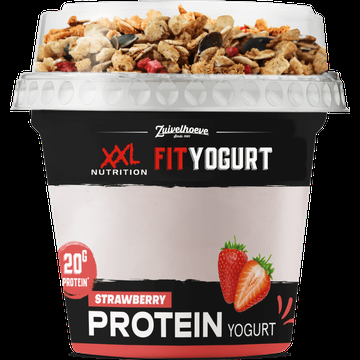 XXL FIT Yoghurt Granola Aardbei 200g bij Jumbo