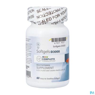 Mvw Complete Formul. Multivitamin D3000 Softgel 60