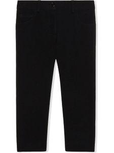 Dolce & Gabbana Kids pantalon à coupe fuselée - Noir