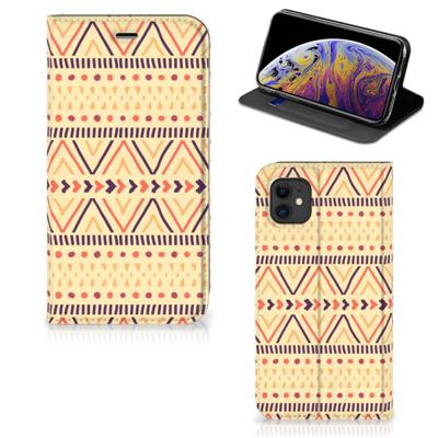 Apple iPhone 11 | Hoesje met Magneet | Aztec Yellow