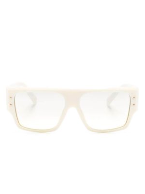 Dolce & Gabbana Eyewear lunettes de soleil DNA à monture carrée - Tons neutres