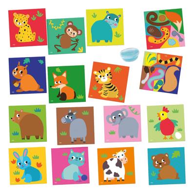 SES my first - dierenstaarten plakken
