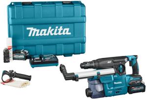 Makita HR009GM202 Accu Combihamer SDS+ met Snelwisselboorkop 3,9J incl. Stofafzuiging AWS-Ready XGT 40V Max 4.0Ah in Koffer