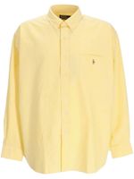 Polo Ralph Lauren chemise en coton à motif Polo Ponye - Jaune