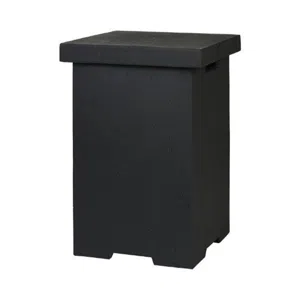 Vierkante bijzettafel met deksel - zwart
- Happy Cocooning 
- Kleur: Zwart  
- Afmeting: 41 cm x 62 cm x 41 cm