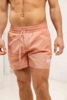 Malelions Crinkle Nylon Zwembroek Heren Oranje - Maat S - Kleur: Oranje | Soccerfanshop