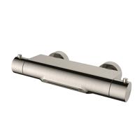 Wiesbaden Style thermostatische waterval-badkraan cooltouch geborsteld staal Wiesbaden Style thermostatische waterval-badkraan cooltouch geborsteld staal