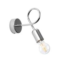 Wandlamp LOOP chroom