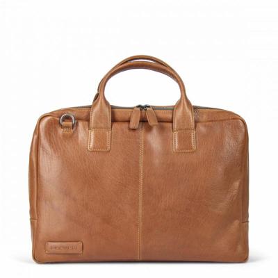 Plevier Flint Laptoptas 15,6" COGNAC