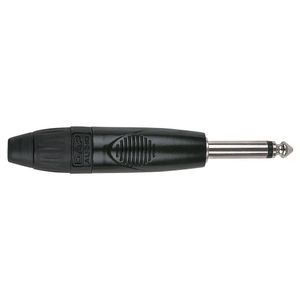 DAP 6.3mm Jackplug X-Type Mono zwart