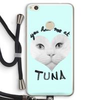 You had me at tuna: Huawei Ascend P8 Lite (2017) Transparant Hoesje met koord