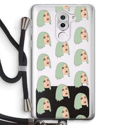 King Kylie: Honor 6X Transparant Hoesje met koord