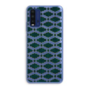 Moroccan tiles: Xiaomi Redmi 9T Transparant Hoesje