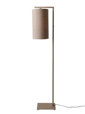 Vloerlamp Boston, zand met zandkleurige kap Ø25 x 45cm