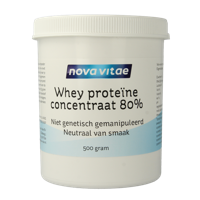 Nova Vitae Whey proteine concentraat 80% 500 Gram